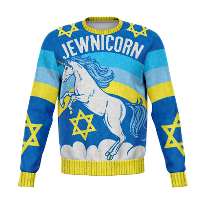 Jewnicorn Ugly Christmas Sweater
