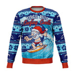 Jingle Bells Surfing Swells Christmas Crewneck Sweatshirt