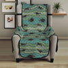 Aboriginal Animals Pattern Print Armchair Protector