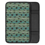 Aboriginal Animals Pattern Print Car Center Console Cover