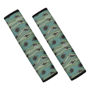 Aboriginal Animals Pattern Print Car Seat Belt Covers