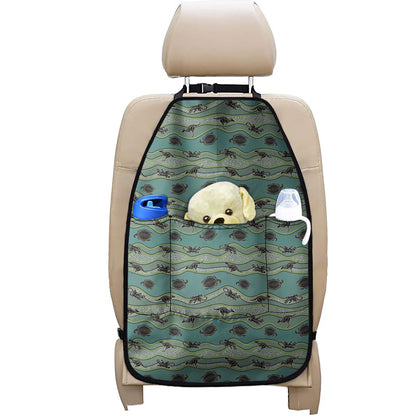 Aboriginal Animals Pattern Print Car Seat Organizers