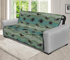 Aboriginal Animals Pattern Print Futon Protector