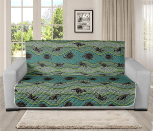 Aboriginal Animals Pattern Print Futon Protector