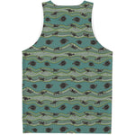 Aboriginal Animals Pattern Print Men's Tank Top