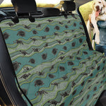 Aboriginal Animals Pattern Print Pet Car Back Seat Cover