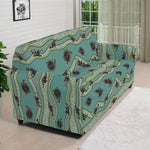 Aboriginal Animals Pattern Print Sofa Cover