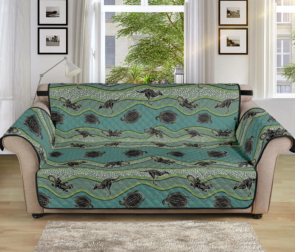 Aboriginal Animals Pattern Print Sofa Protector