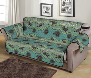 Aboriginal Animals Pattern Print Sofa Protector