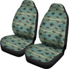 Aboriginal Animals Pattern Print Universal Fit Car Seat Covers