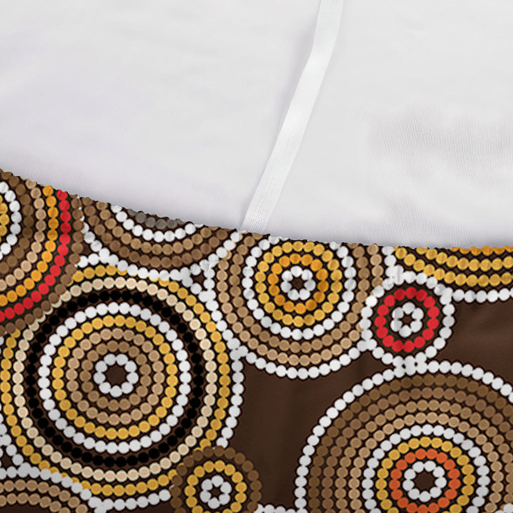 Aboriginal Art Dot Pattern Print Sofa Cover