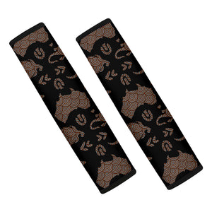 Aboriginal Australian Pattern Print Car Seat Belt Covers