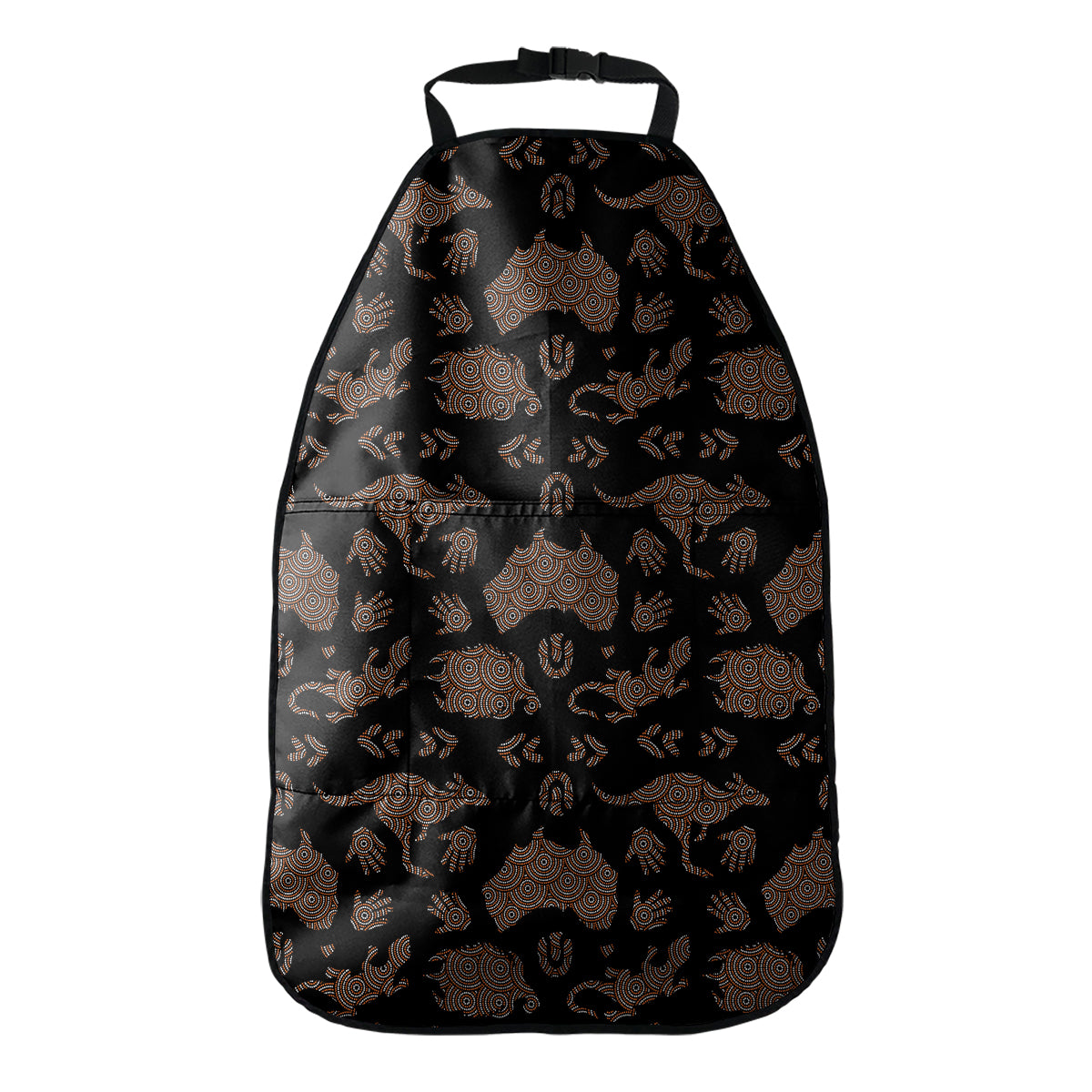 Aboriginal Australian Pattern Print Car Seat Organizers