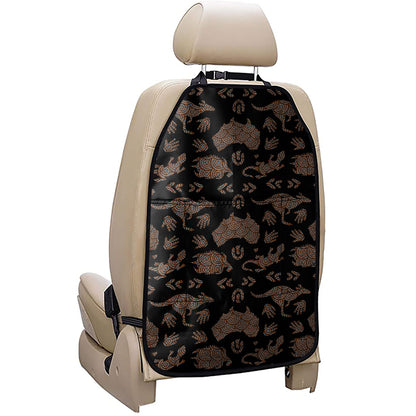 Aboriginal Australian Pattern Print Car Seat Organizers