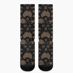 Aboriginal Australian Pattern Print Crew Socks