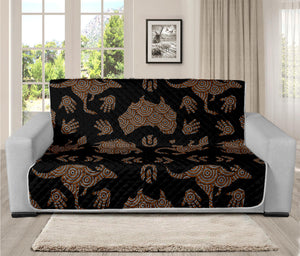 Aboriginal Australian Pattern Print Futon Protector