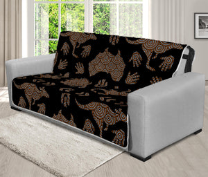 Aboriginal Australian Pattern Print Futon Protector