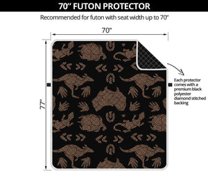 Aboriginal Australian Pattern Print Futon Protector