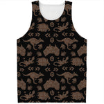 Aboriginal Australian Pattern Print Men's Tank Top