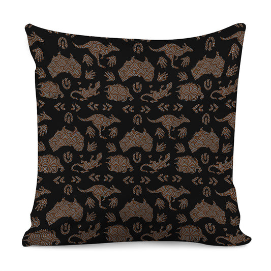 Aboriginal Australian Pattern Print Pillow Cover