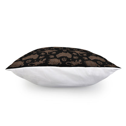 Aboriginal Australian Pattern Print Pillow Cover