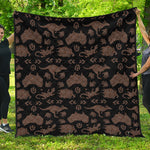 Aboriginal Australian Pattern Print Quilt