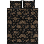 Aboriginal Australian Pattern Print Quilt Bed Set