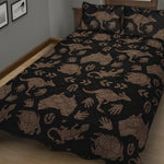 Aboriginal Australian Pattern Print Quilt Bed Set