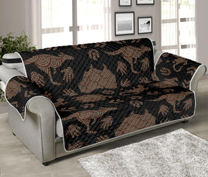 Aboriginal Australian Pattern Print Sofa Protector