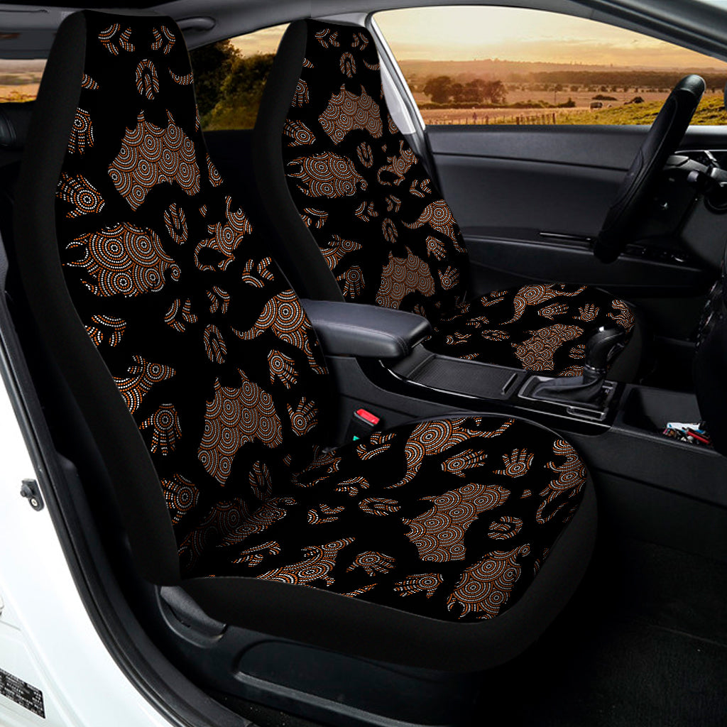 Aboriginal Australian Pattern Print Universal Fit Car Seat Covers