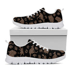 Aboriginal Australian Pattern Print White Sneakers