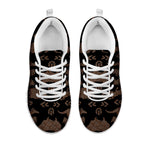 Aboriginal Australian Pattern Print White Sneakers