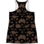 Aboriginal Australian Pattern Print Women's Racerback Tank Top