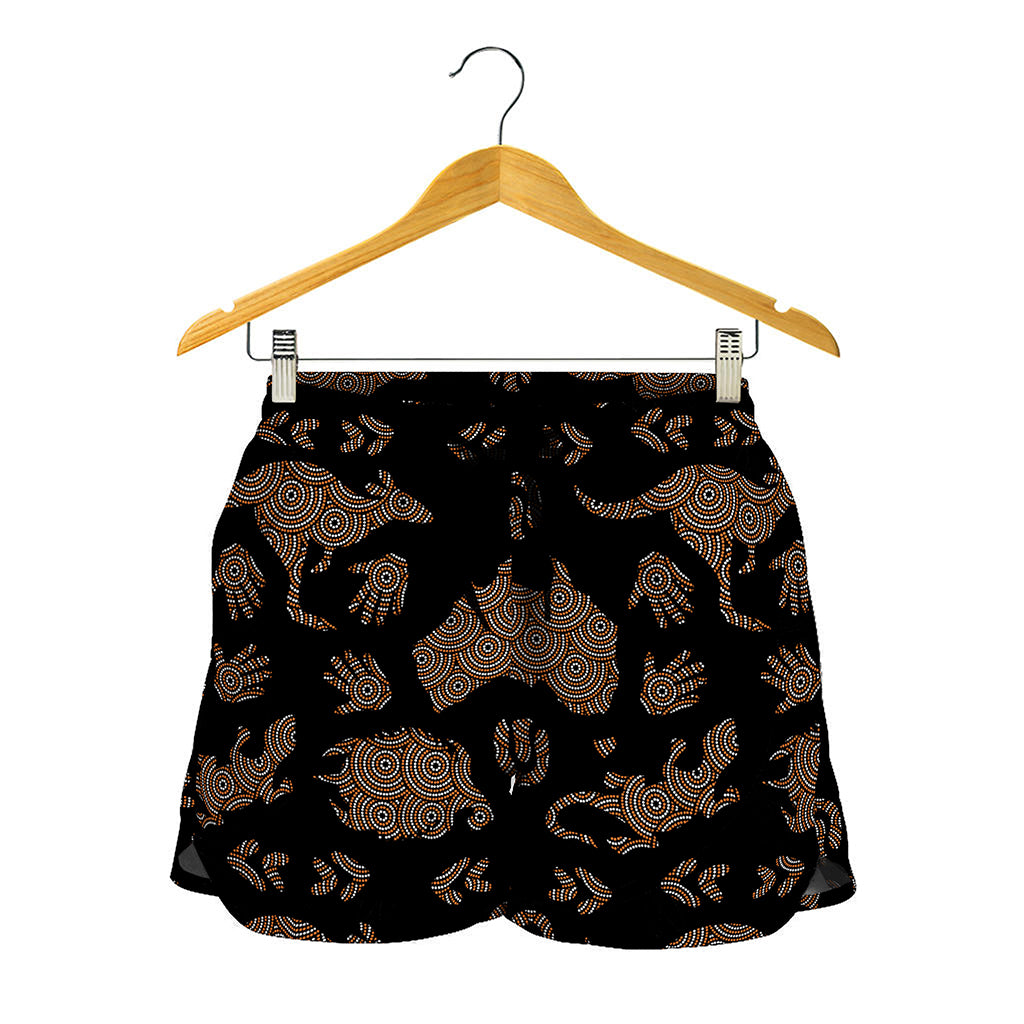 Aboriginal Australian Pattern Print Women's Shorts