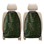Aboriginal Boomerang And Kangaroo Print Car Seat Organizers