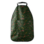 Aboriginal Boomerang And Kangaroo Print Car Seat Organizers