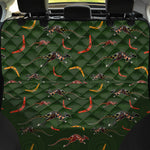 Aboriginal Boomerang And Kangaroo Print Pet Car Back Seat Cover