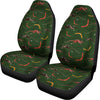 Aboriginal Boomerang And Kangaroo Print Universal Fit Car Seat Covers