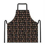 Aboriginal Boomerang Pattern Print Apron