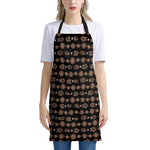 Aboriginal Boomerang Pattern Print Apron