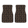 Aboriginal Boomerang Pattern Print Front Car Floor Mats