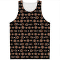 Aboriginal Boomerang Pattern Print Men's Tank Top