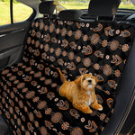 Aboriginal Boomerang Pattern Print Pet Car Back Seat Cover