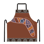 Aboriginal Dot Boomerang Print Apron