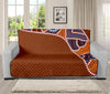 Aboriginal Dot Boomerang Print Futon Protector