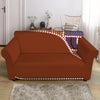 Aboriginal Dot Boomerang Print Loveseat Slipcover