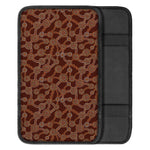 Aboriginal Indigenous Dot Pattern Print Car Center Console Cover