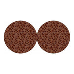 Aboriginal Indigenous Dot Pattern Print Car Coasters