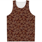 Aboriginal Indigenous Dot Pattern Print Men's Tank Top