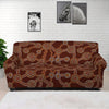 Aboriginal Indigenous Dot Pattern Print Sofa Cover